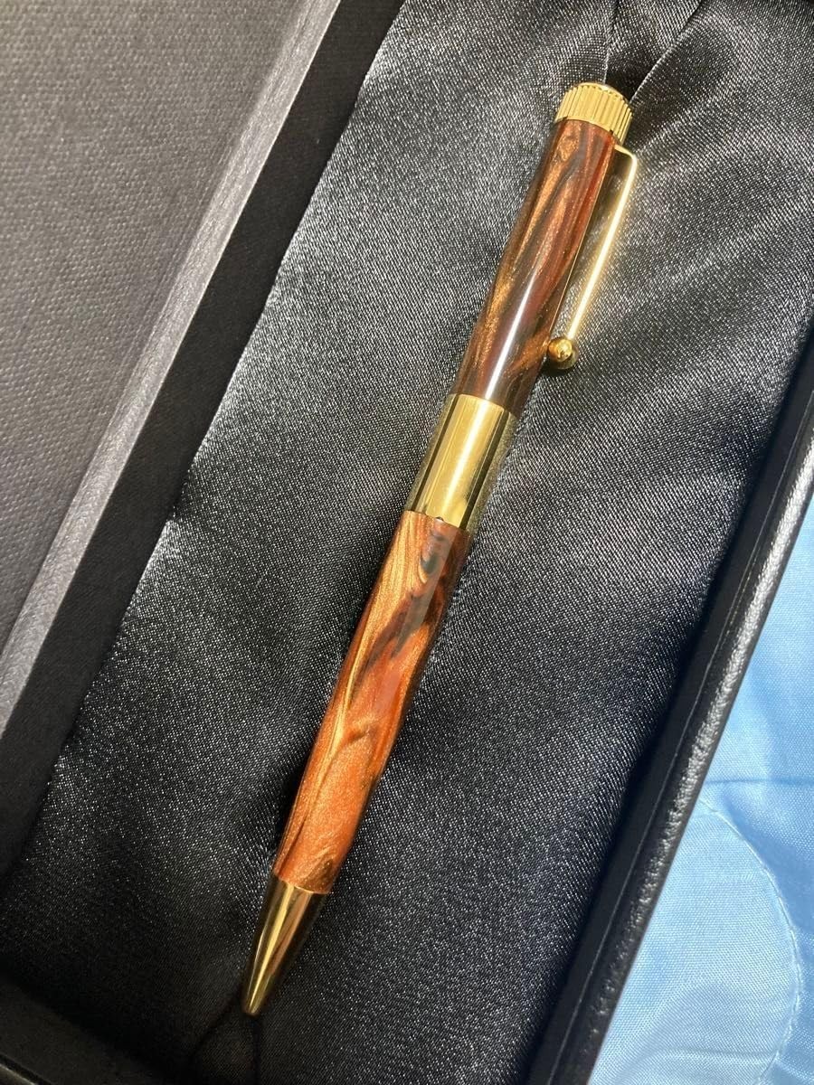 Japan Itoya Romeo No.3 Italian Auric Amber Limited Edition Ballpoint Pen