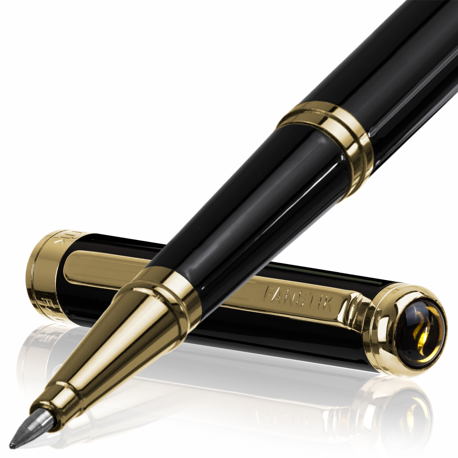 Luxury Rollerball pens (MADE IN USA) Fancy Pen, Real 24K Gold Plating, Best Gift