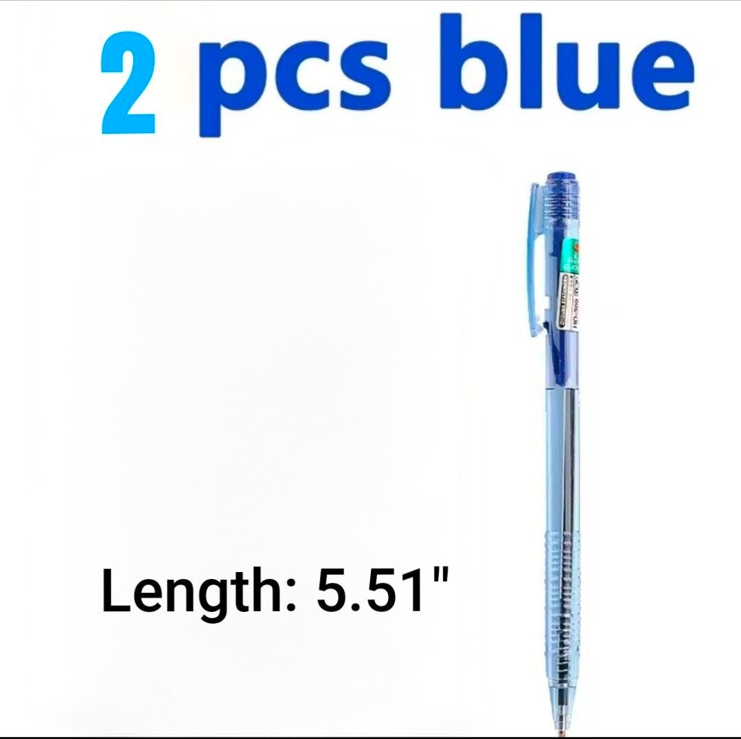 2 PCS Students Ballpoint Pen 0.7mm Point Writing Pens Office School Stationery