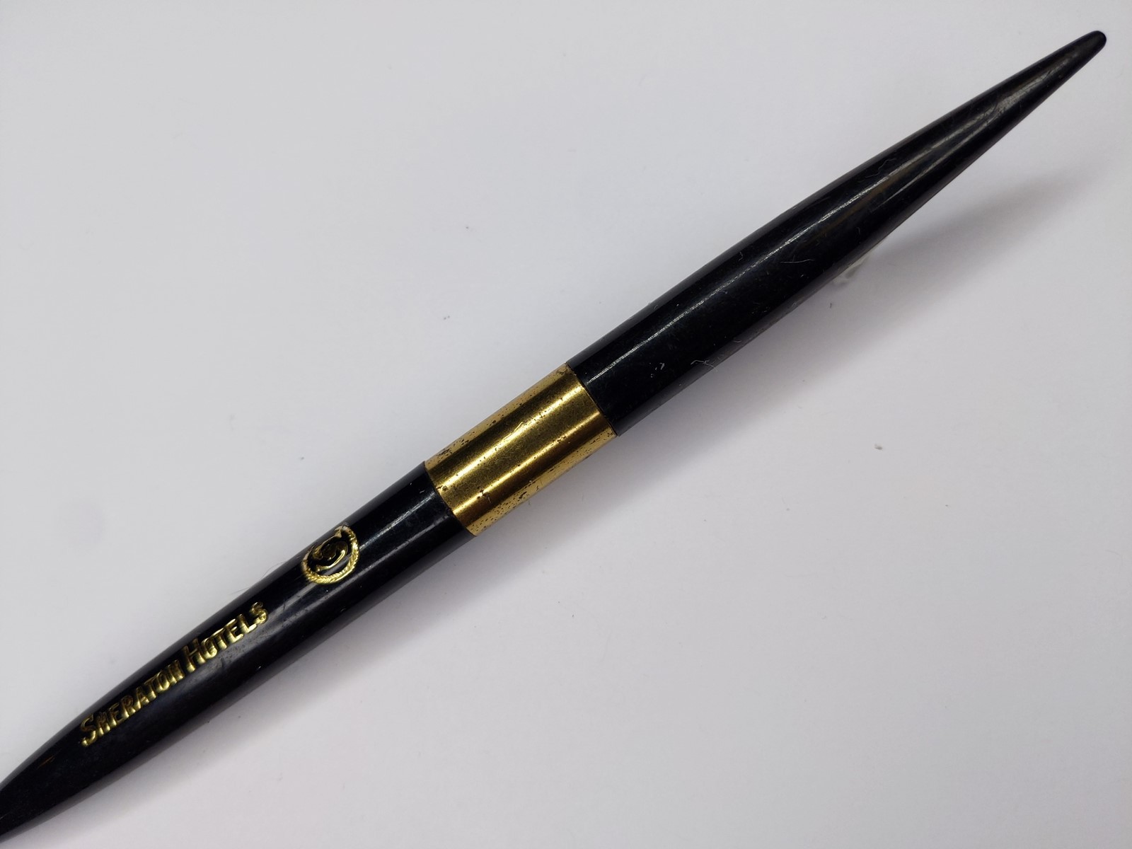 c1970s Sheraton Hotels Advertising Long Pointy Pen Dialer Stick Motel Lodging G5