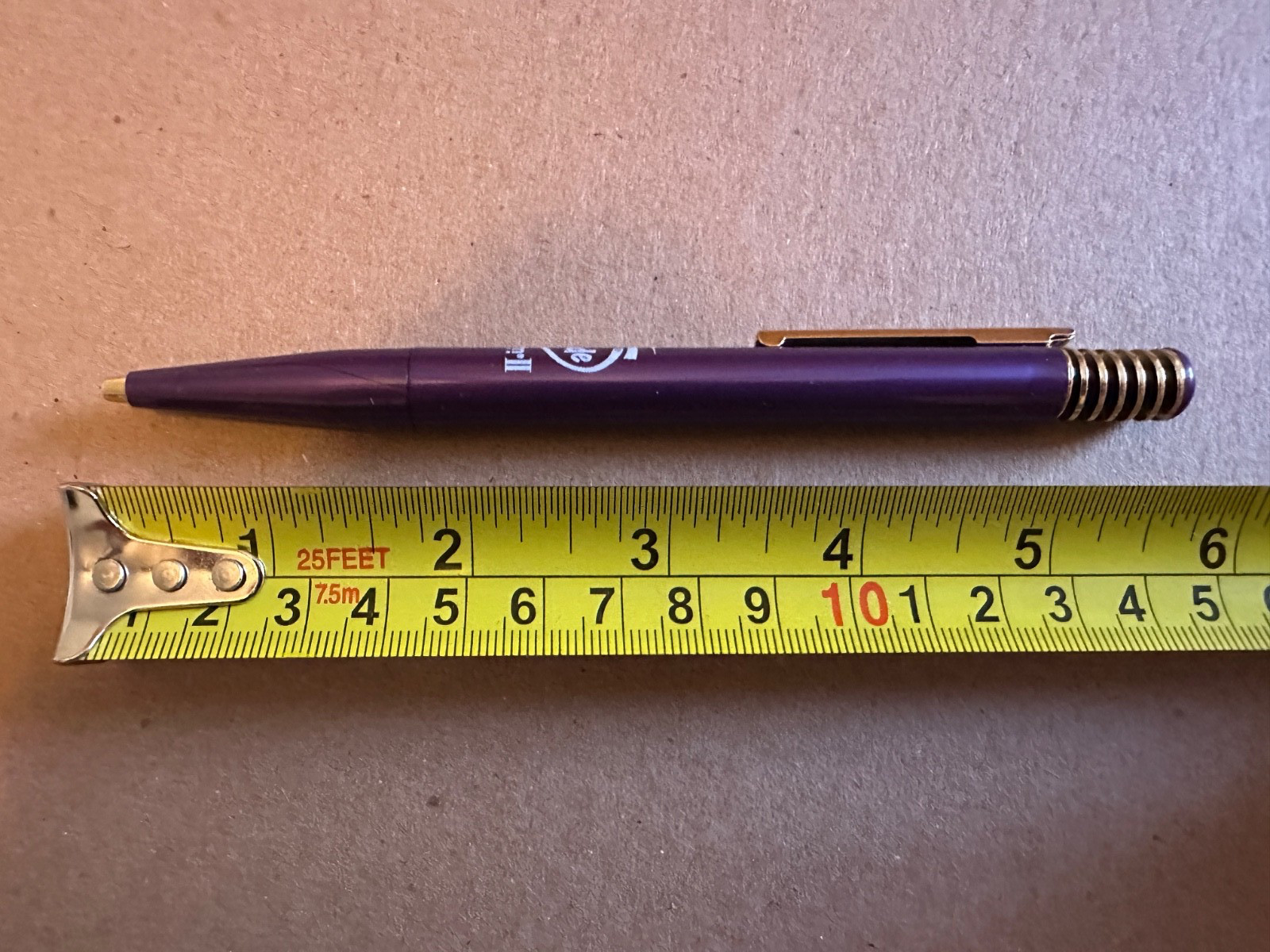 Vintage Intel Pentium II processor with MMX purple logo’d pen Made in Germany