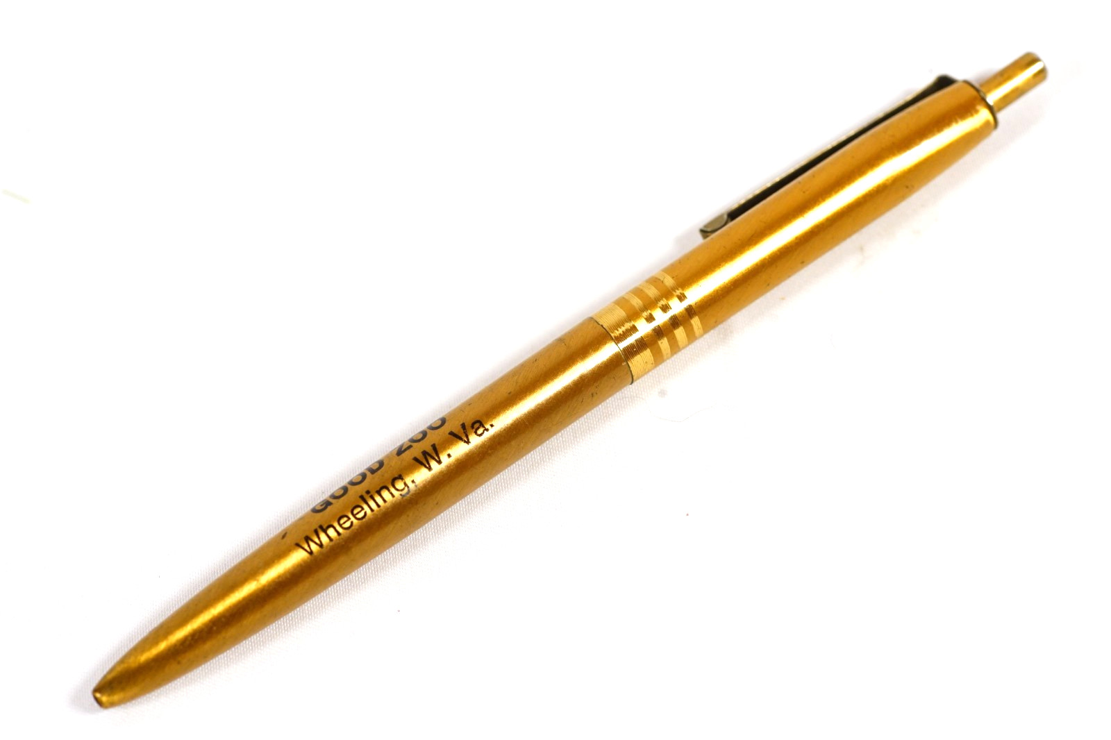 Vintage Oglebays Good Zoo Wheeling WV Advertising Rollerball Pen