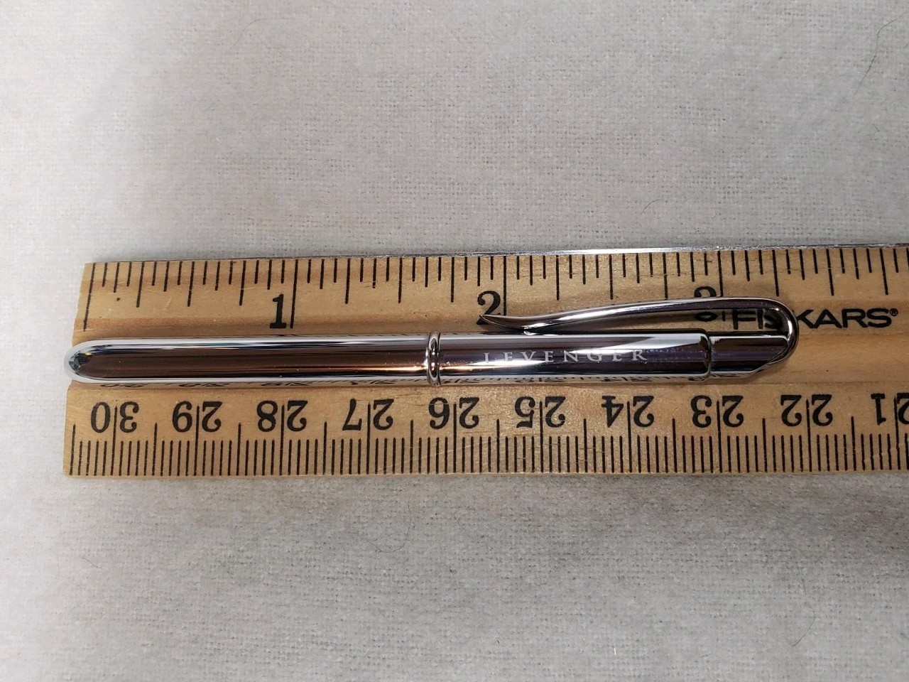Levenger Walletini Mini Ballpoint Pen, Fun Travel Size Ink Pen