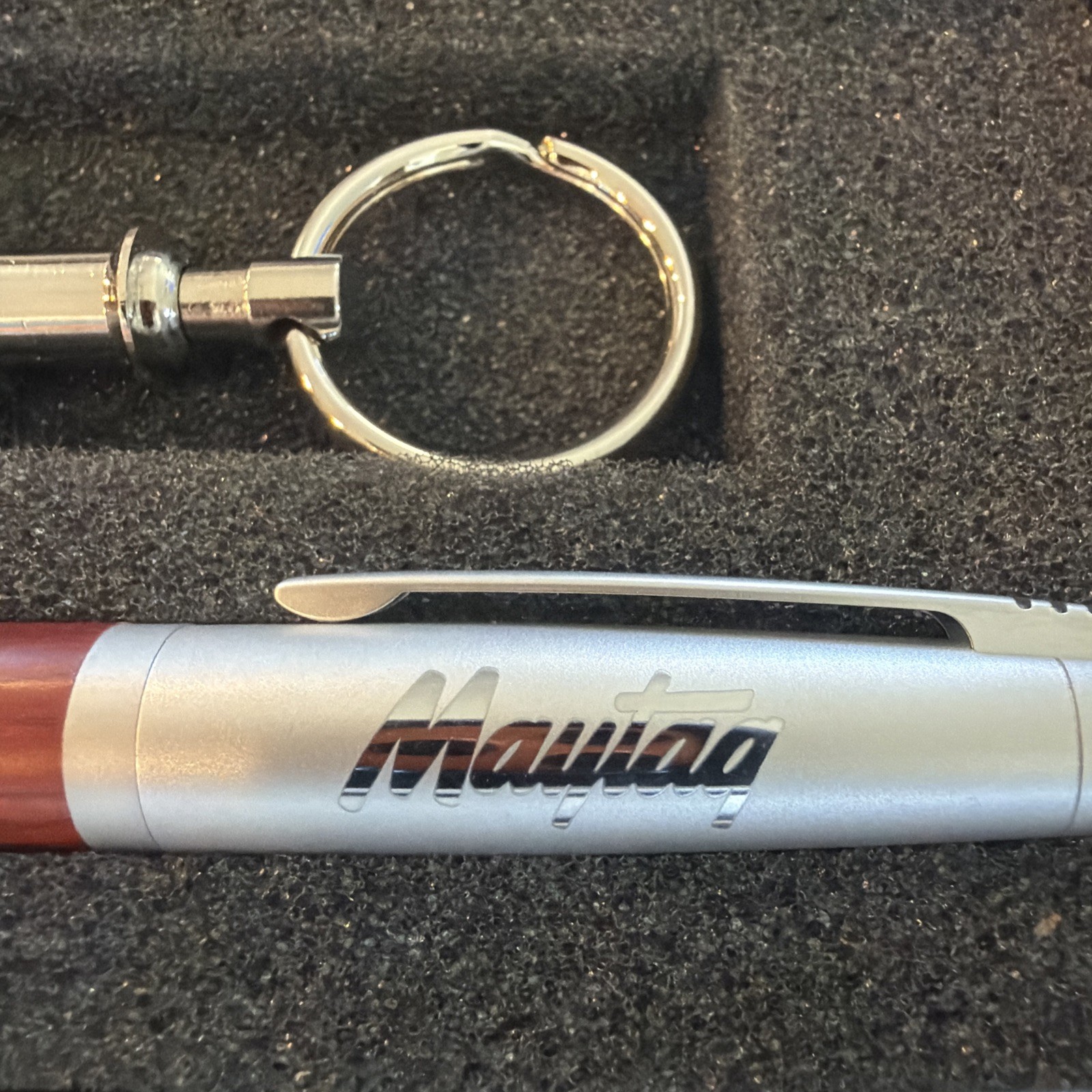 Promotional May Tag Ballpoint Pen With Keychain