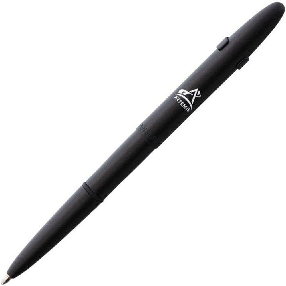 Fisher Space Pen Artemis Black With Pocket Clip Writes Any Angle – 400BCL-ART