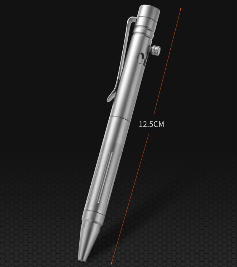 EDC Titanium Alloy Practical Ball Pen Pocket Signature Tactical Ballpoint Pen