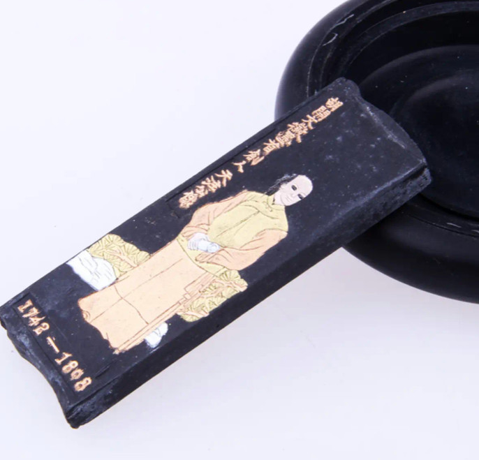 徽墨 1两 胡开文纪念 墨条 书法用品 Anhui Calligraph Ink Stick ( black , 30g/pc), US Seller