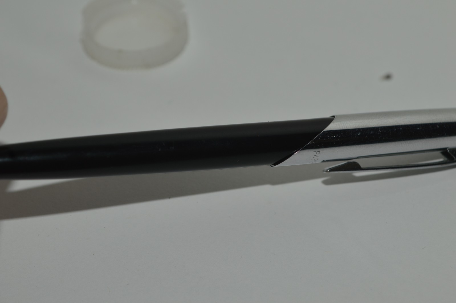 PAPER MATE Capri Mark III Ballpoint Pen Black Barrel Circa 1950’s Made In USA
