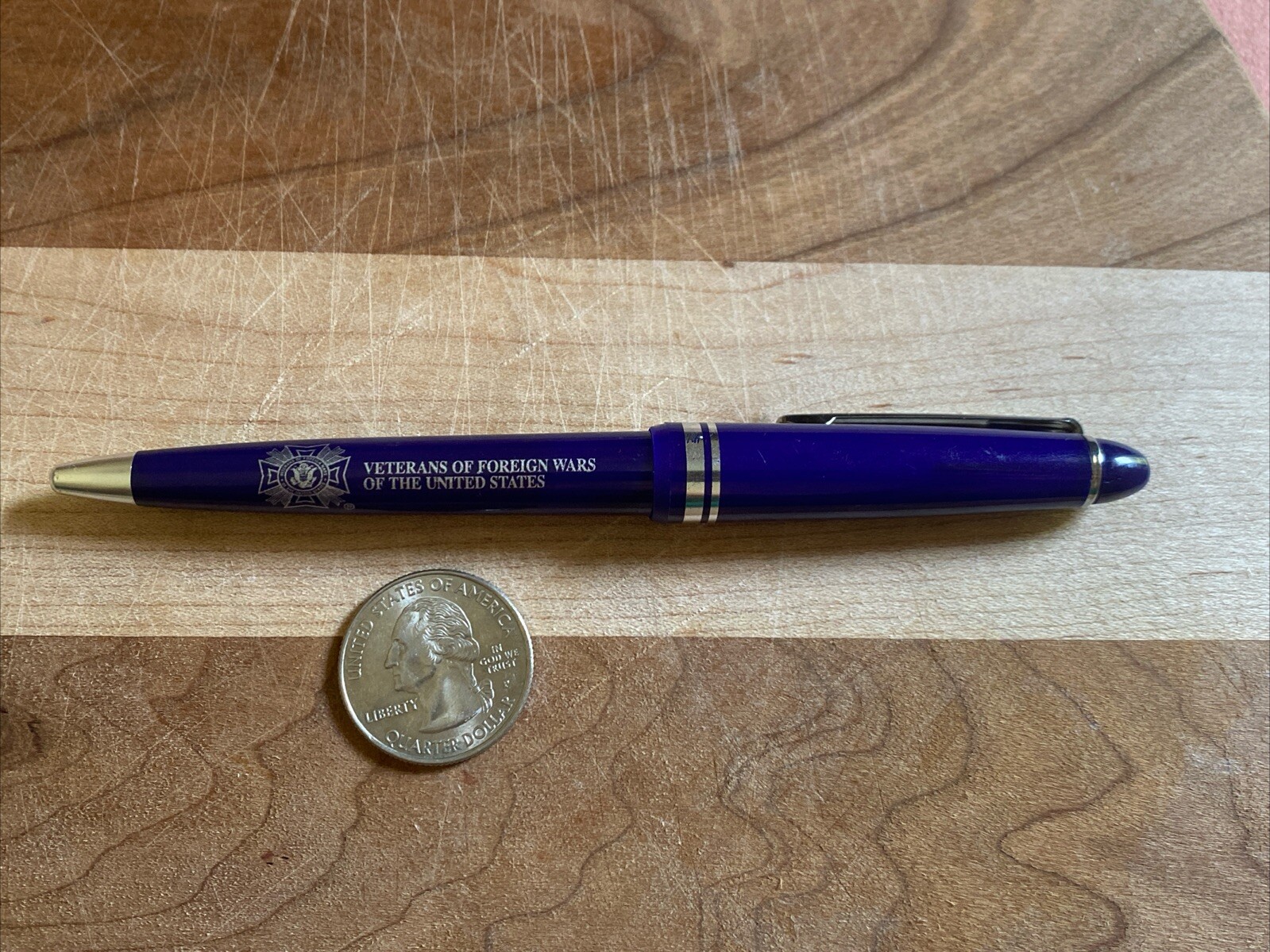 Vintage Veterans Of Foreign Wars Of The United States Ballpoint Pen