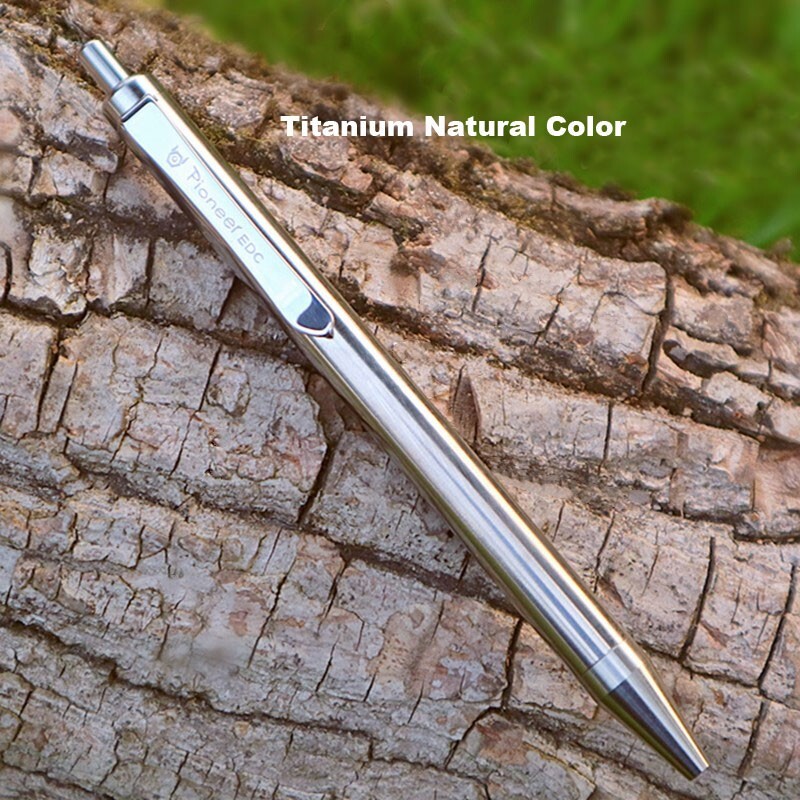 EDC Titanium Alloy Practical Ballpoint Pen Pocket Business Signature Pen Outdoor