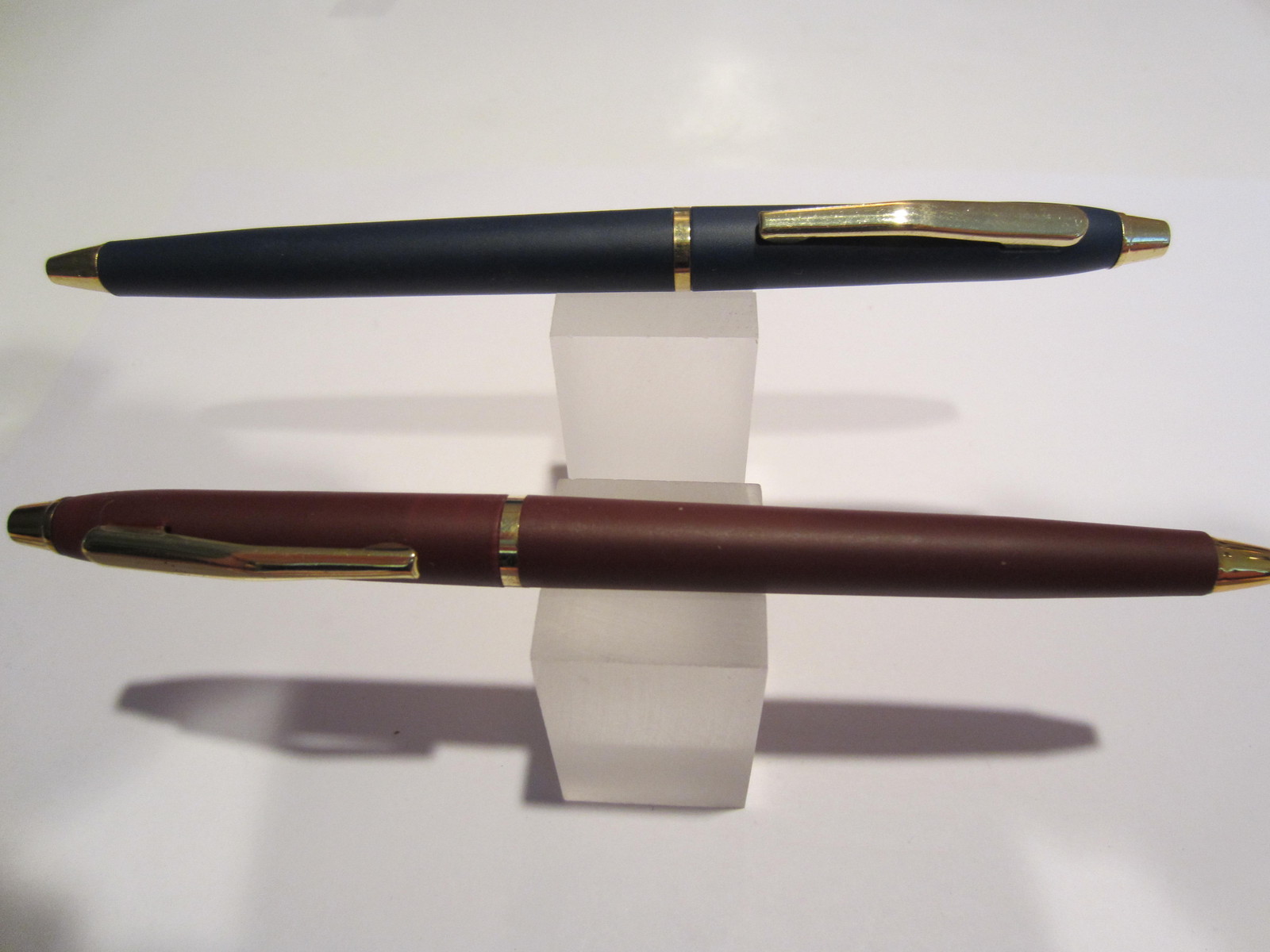 Lot of 2 Terzetti Brand Model SLIM-Blue+ Red /GT Ballpoint Pen-ideal Slim Pen