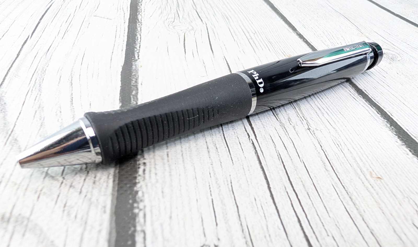 Paper Mate PhD Black Ball Point Pen 1.0mm Black Ink New Old Stock