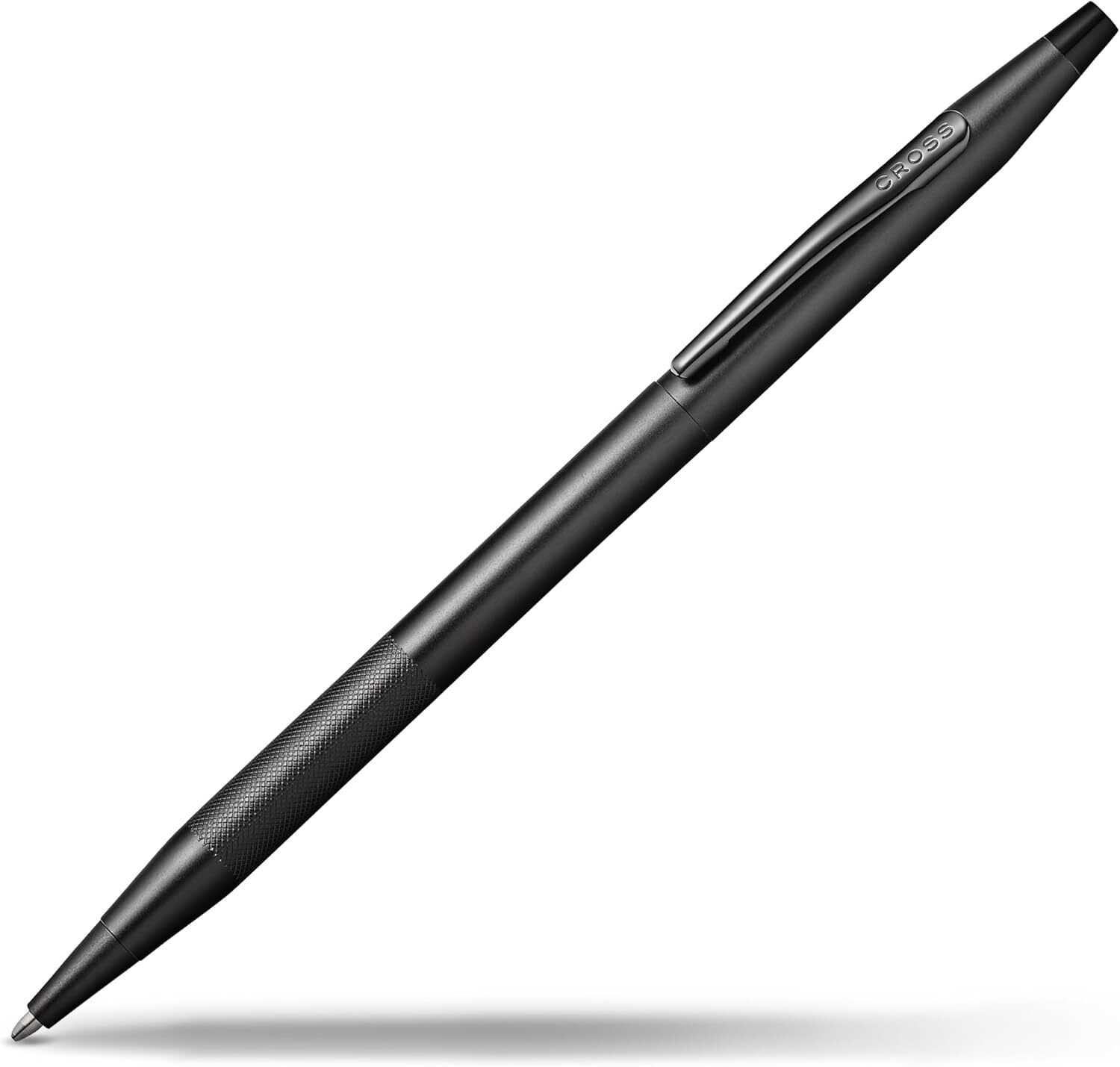 Cross Classic Century Refillable Ballpoint Pen Medium Gift Box Black Micro Knurl