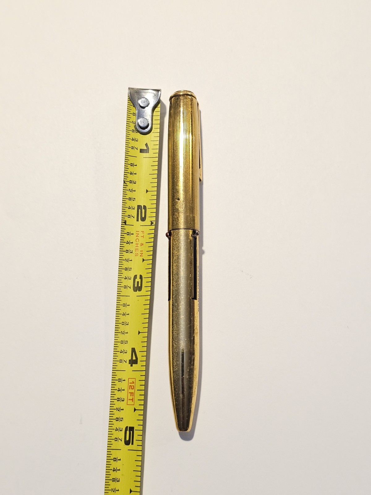 Vintage Imperial 3 Colors Multicolor Ballpoint Regal Advertising Pen Gold Tone