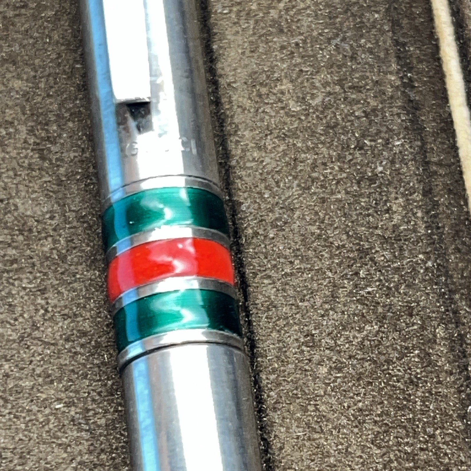 Vintage Gucci 925 Sterling Silver Ballpoint Pen Made in Italy Circa 1970s *READ