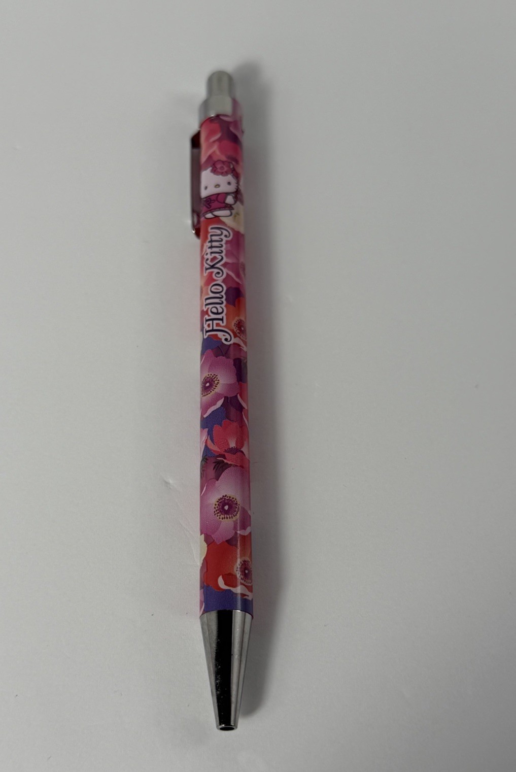Hello Kitty Vintage Sanrio 2002 Flower Pen