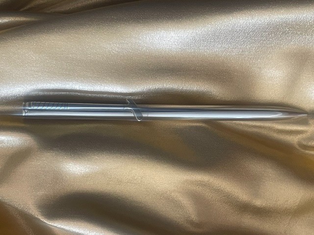Tiffany&Co Golf Club Pen Sterling Silver Twist Pen with Box and Pouch
