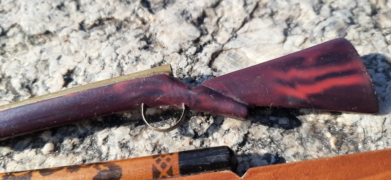 2 ballpoint pens. USSR. One of plastic and metal. one wooden. in the form of a r
