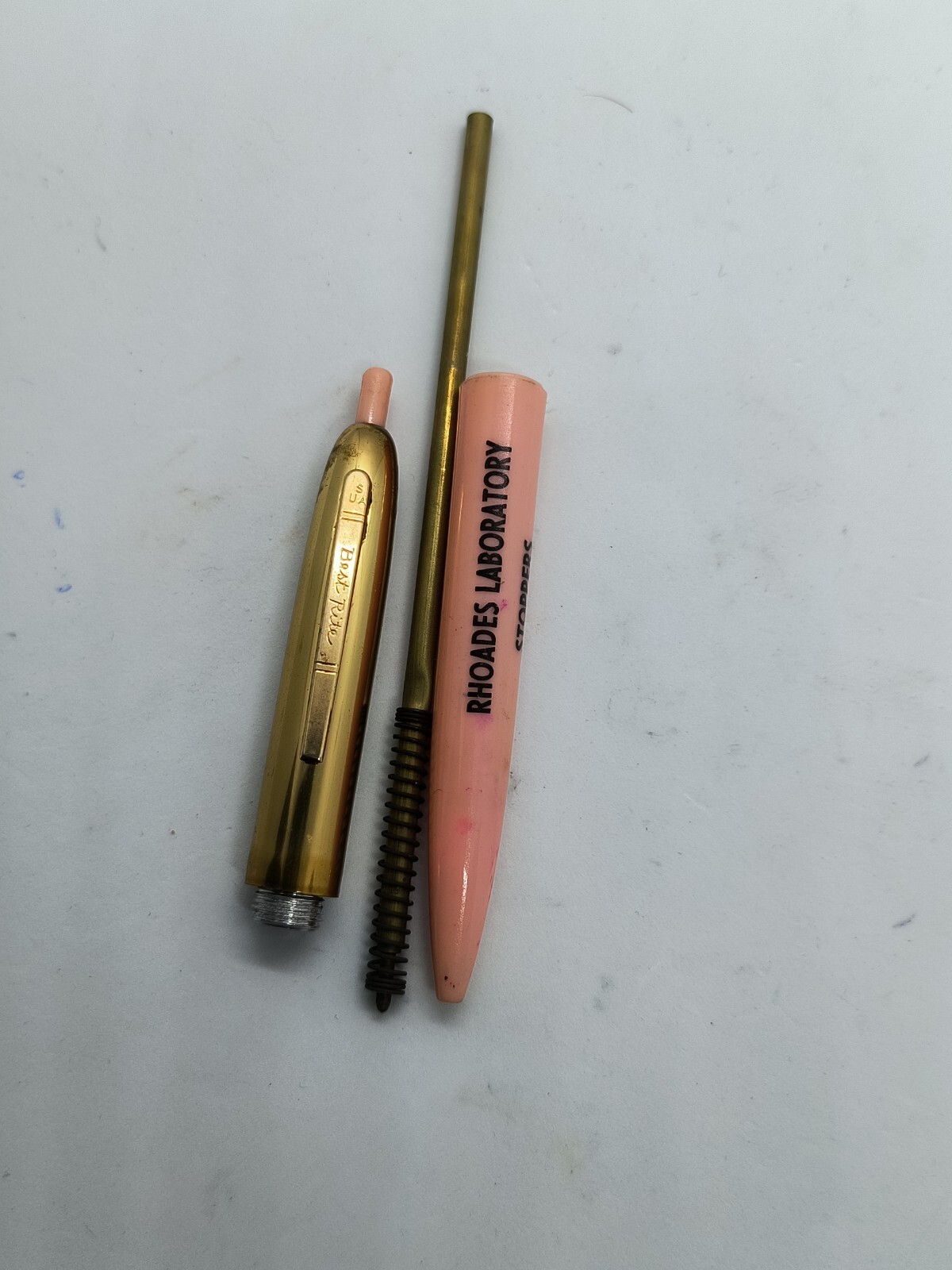 Vintage Best Rite 1950’s Ballpoint Pen Pink With Gold Cap, Rare. Ink Dry.