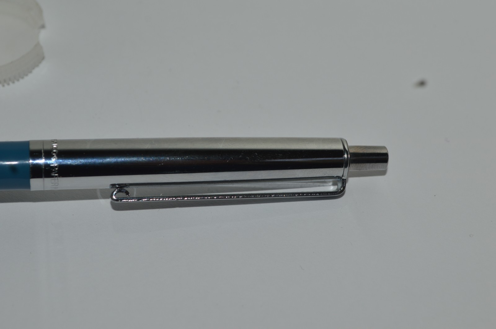 PAPER MATE Profile #2 Reg Grip Ball Pen NOS Blue Barrel Made In Mexico 1990’s