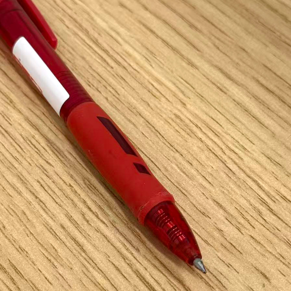 Red Ballpoint Pen Luxury Writing Instrument Retractable