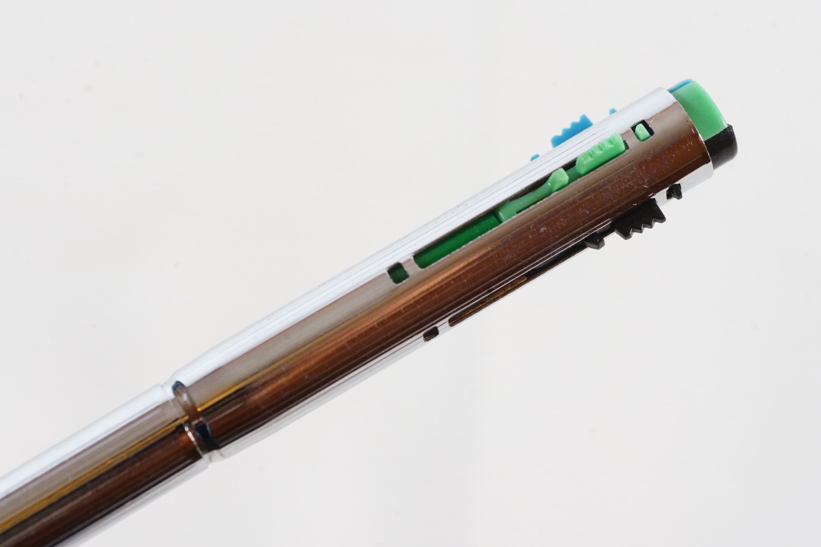 Vintage 4 Color Multicolor Metal Ballpoint Pen