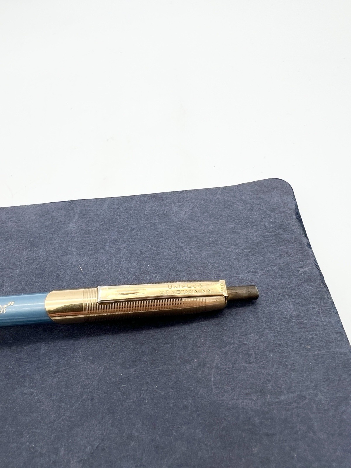 Vintage 60s Allouez Lumber Co Advertising Pen Superior WI Unipeco Mt Vernon NY