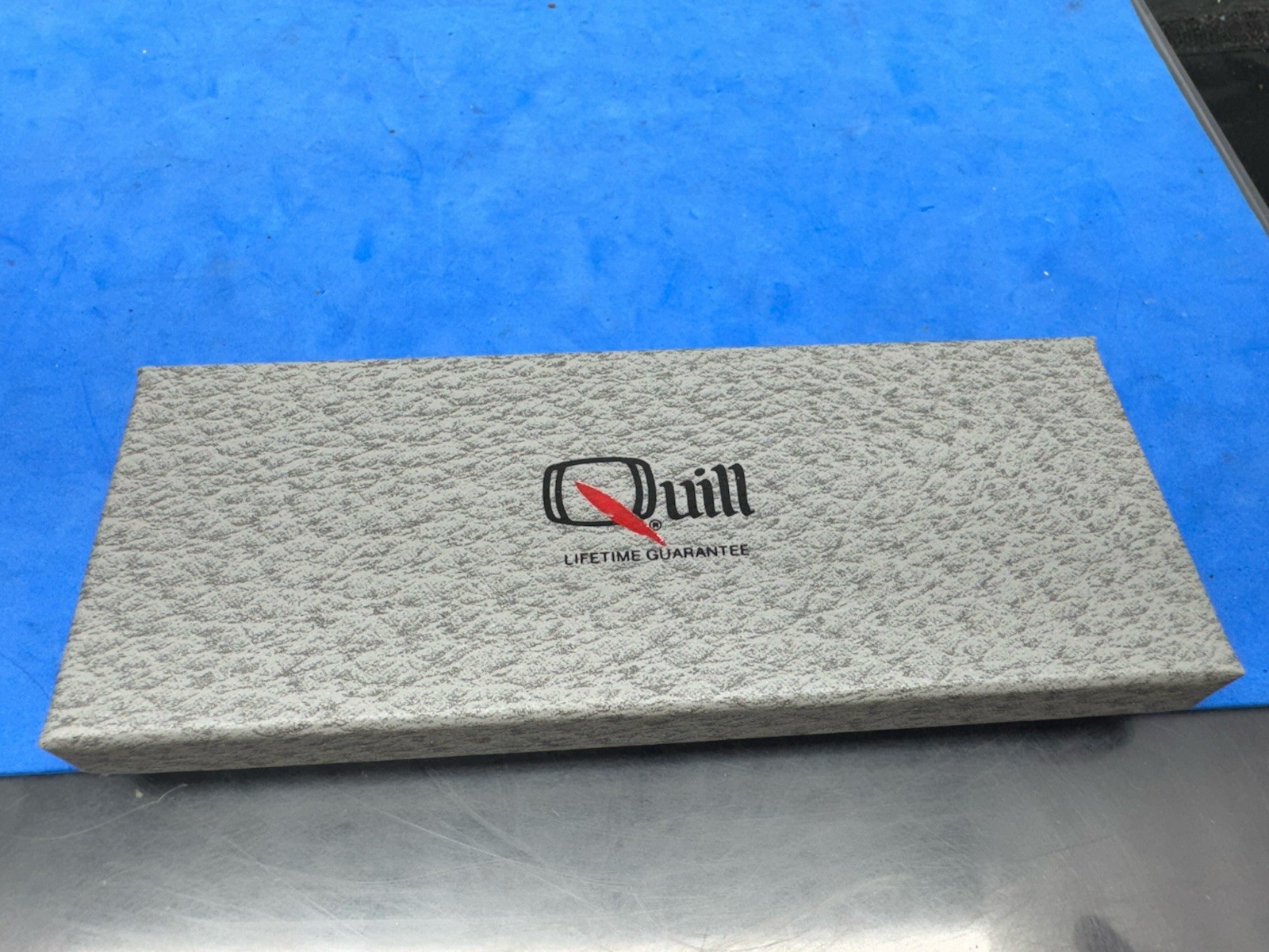 Vintage Quill Gold Trim Ballpoint Pen – Made in USA – w/ Original Box & Card
