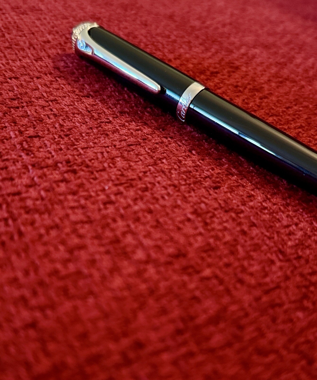 NEW Cartier Palladium-Finish Rollerball Pen – VIP AD Gift BNIB Lux Gift for Him