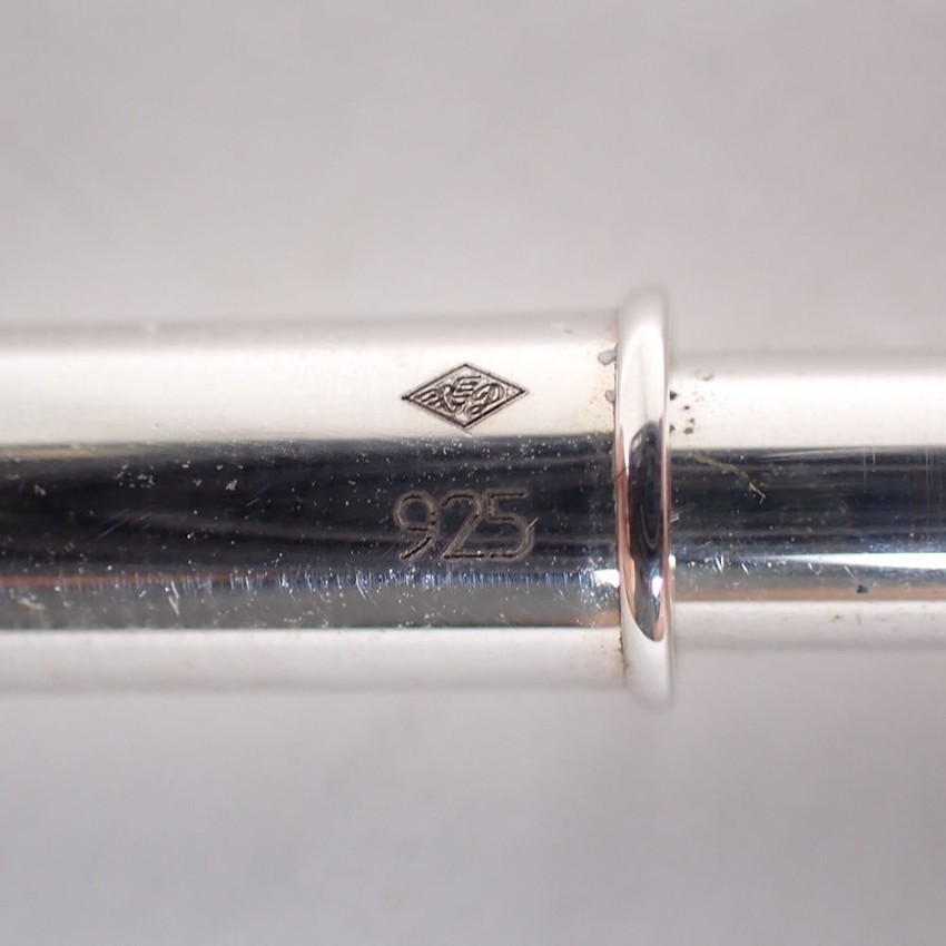 [Pre-owned] HERMES 925 Silver Ballpoint Pen / j282-10