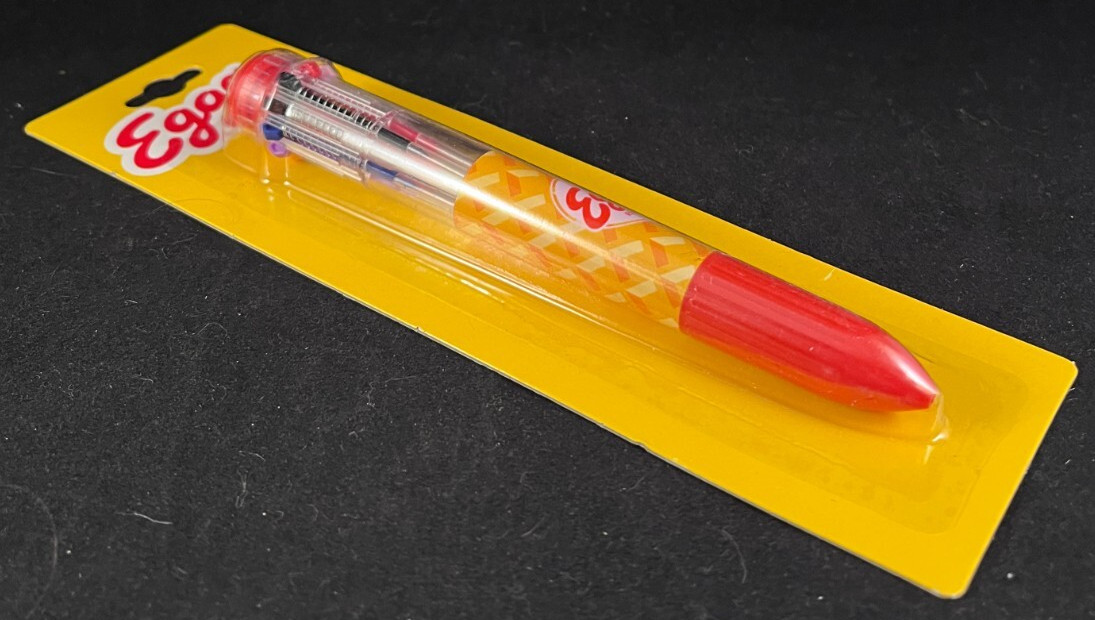 Eggo – Rainbow Ink Pen – 10 Colors – Orange