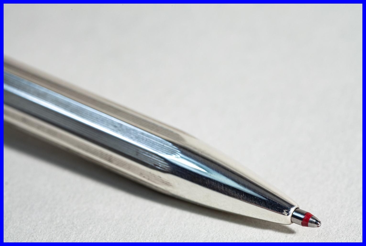1960s 900 Silver FEND 3-Color Ballpoint Pen Gravity Mechanism Multi Color