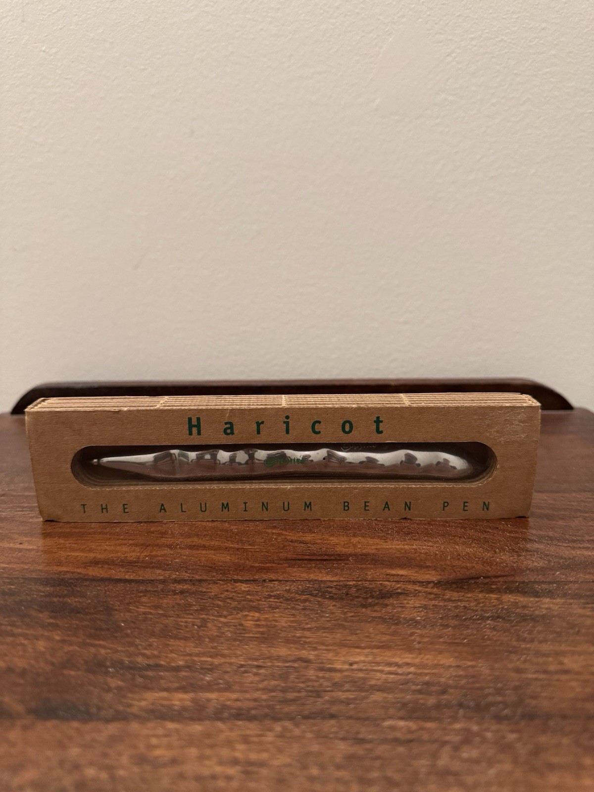 Vintage Haricot Aluminum Bean Pen Vintage Made In Italy New In Box Rare 1996