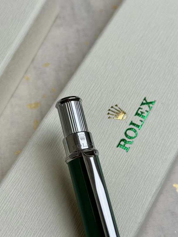 Rolex Emerald Green Ballpoint Pen Oyster – Exclusive VIP AD Luxury – NIB