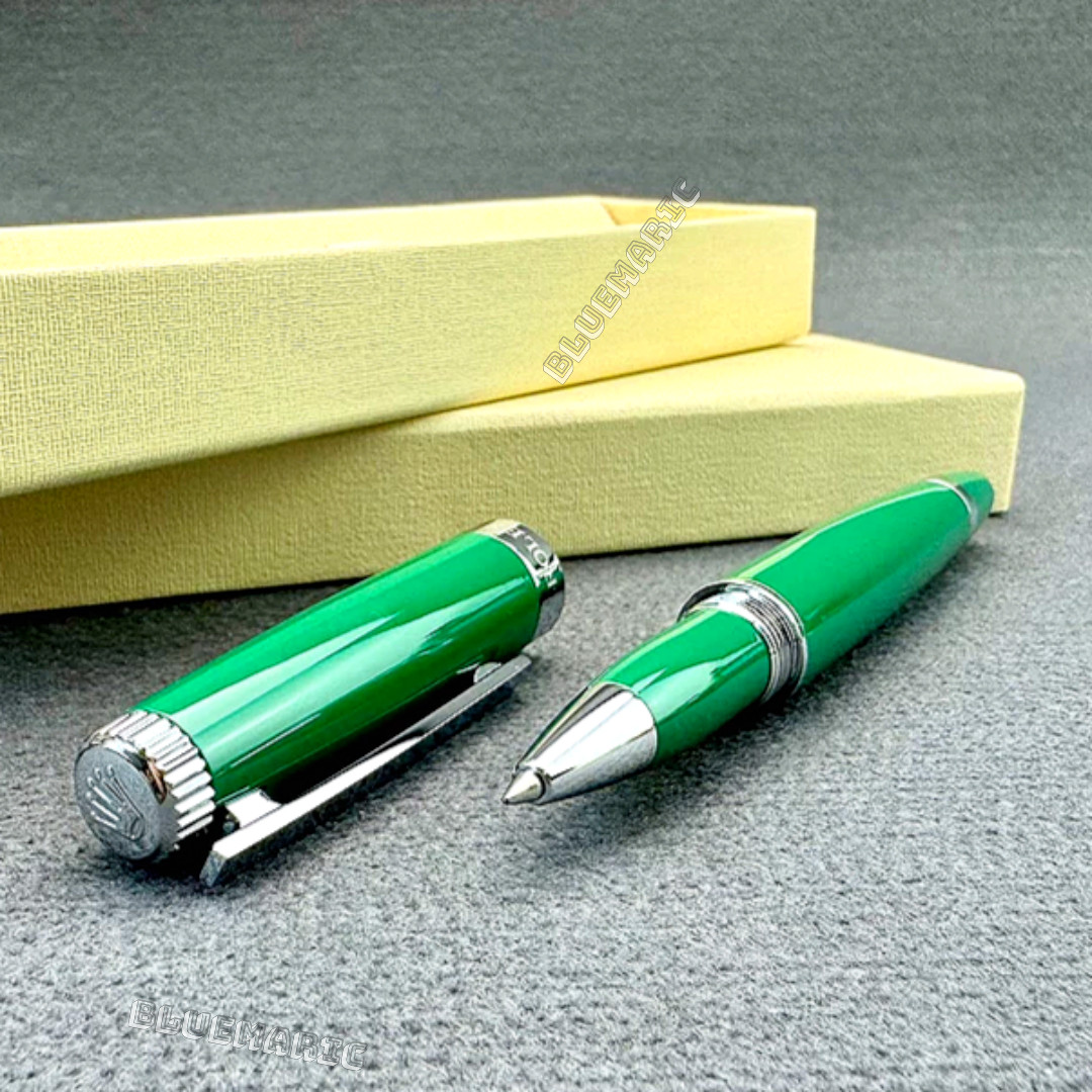 Rolex AD VIP GIFT Emerald Executive Green Rollerball Pen,New In Box, Collectible