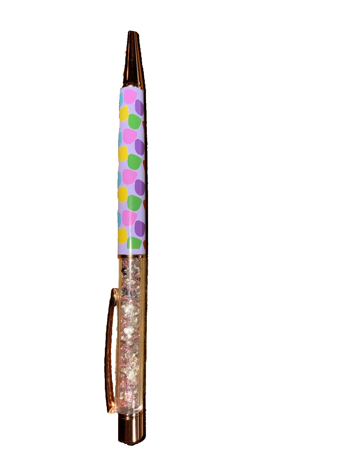 PenGems Pen with Gem – Polka-dot Pattern w/ crystals NO BOX
