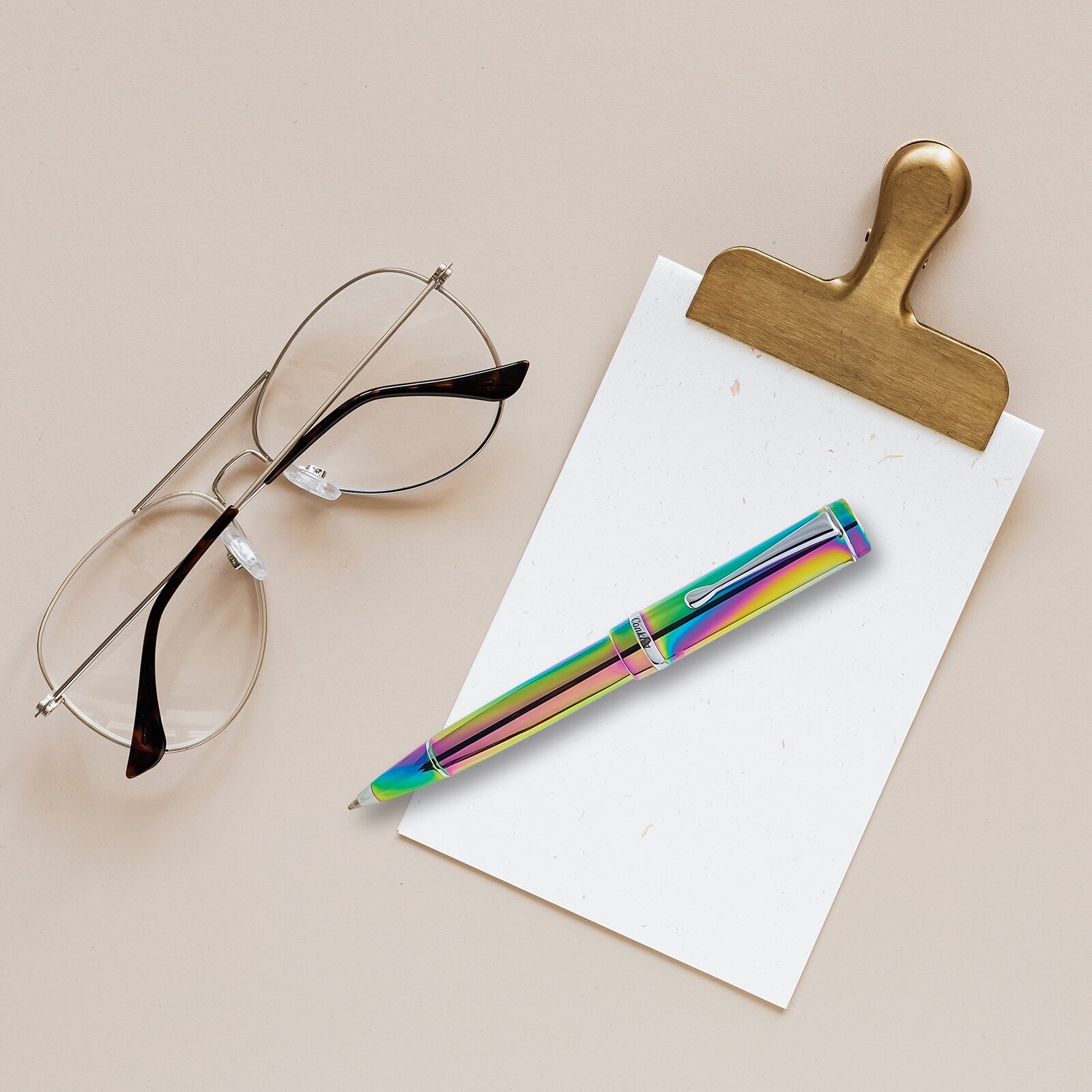 Conklin Duragraph Ballpoint Pen – Rainbow, With Fine Tip (CK71915)
