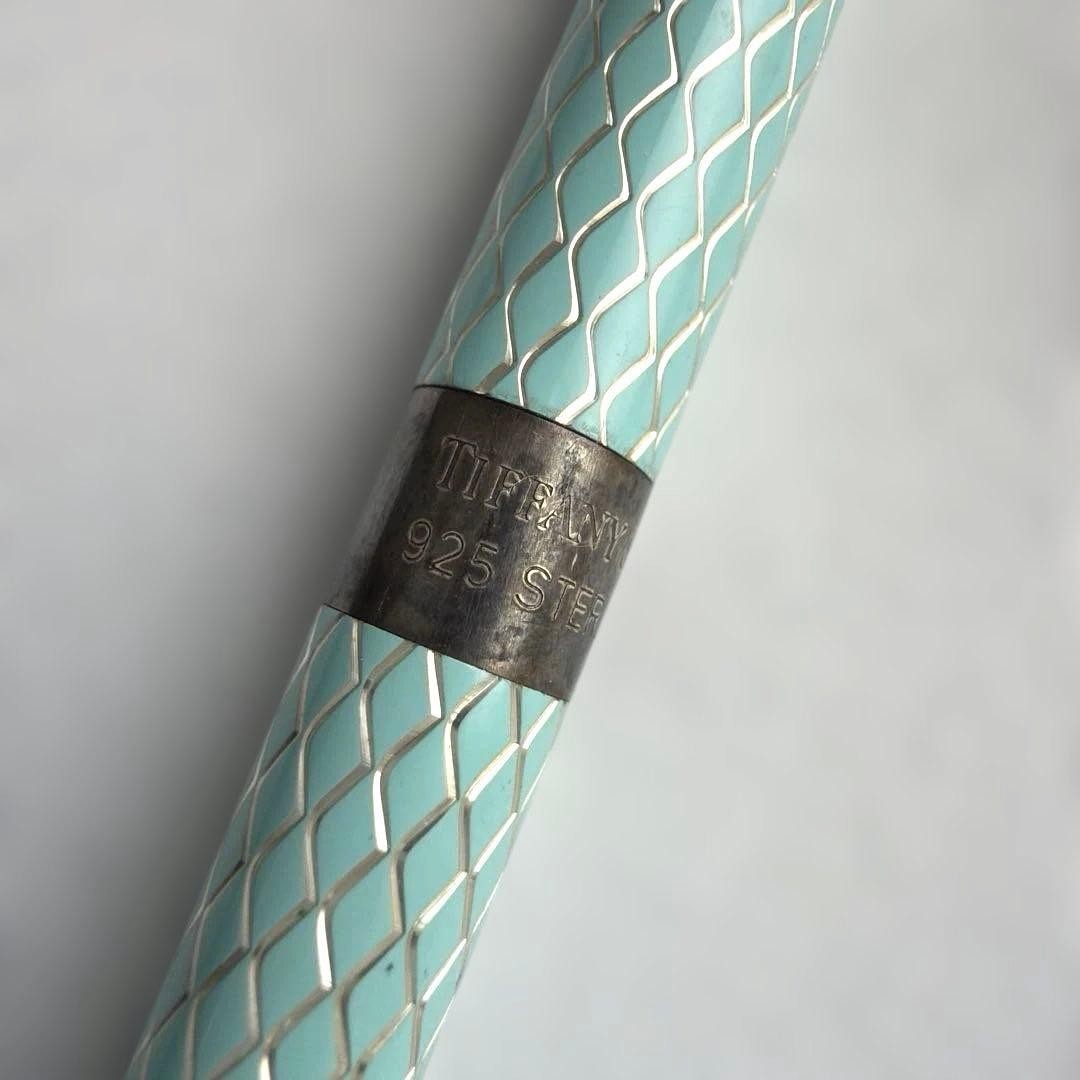 Tiffany & Co. Sterling Silver Ballpoint Pen SV925 Vintage Good Condition Auth