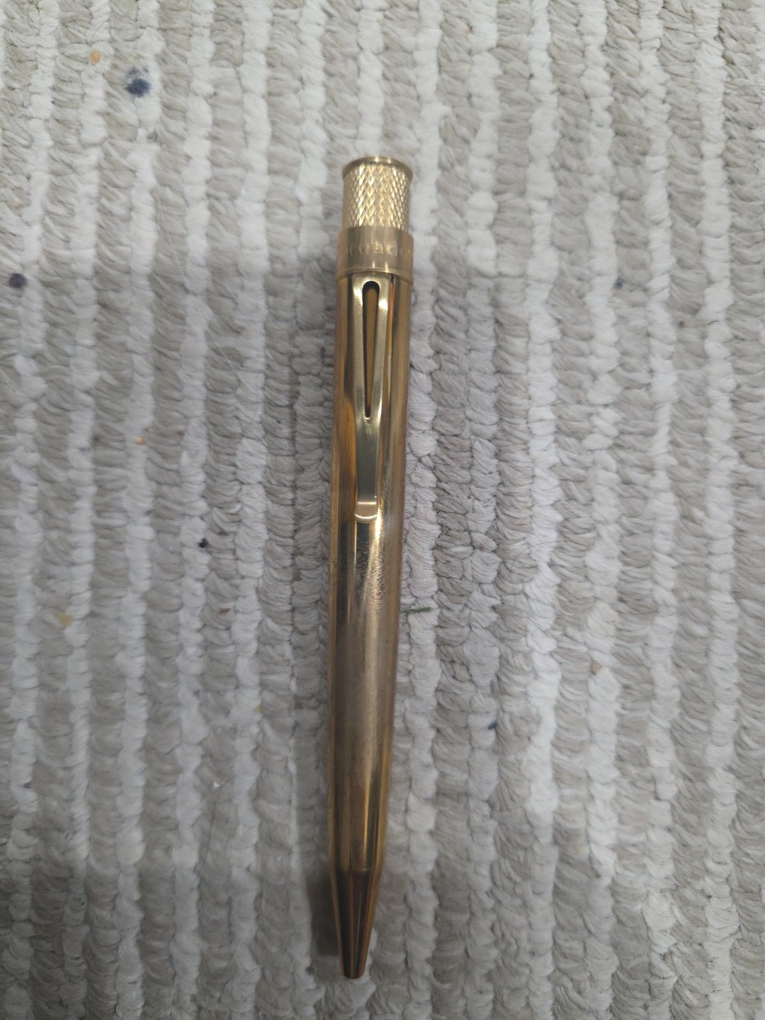 Retro 51 RAW BRASS VRR-2119. New Open. Has Been Handeled