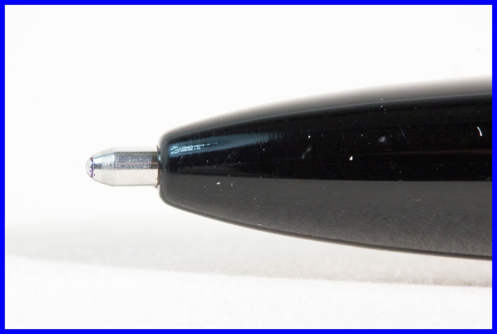 1961 Fend Noble Ballpoint Pen Truxa Chrome & Black / Day of the Horse Pforzheim