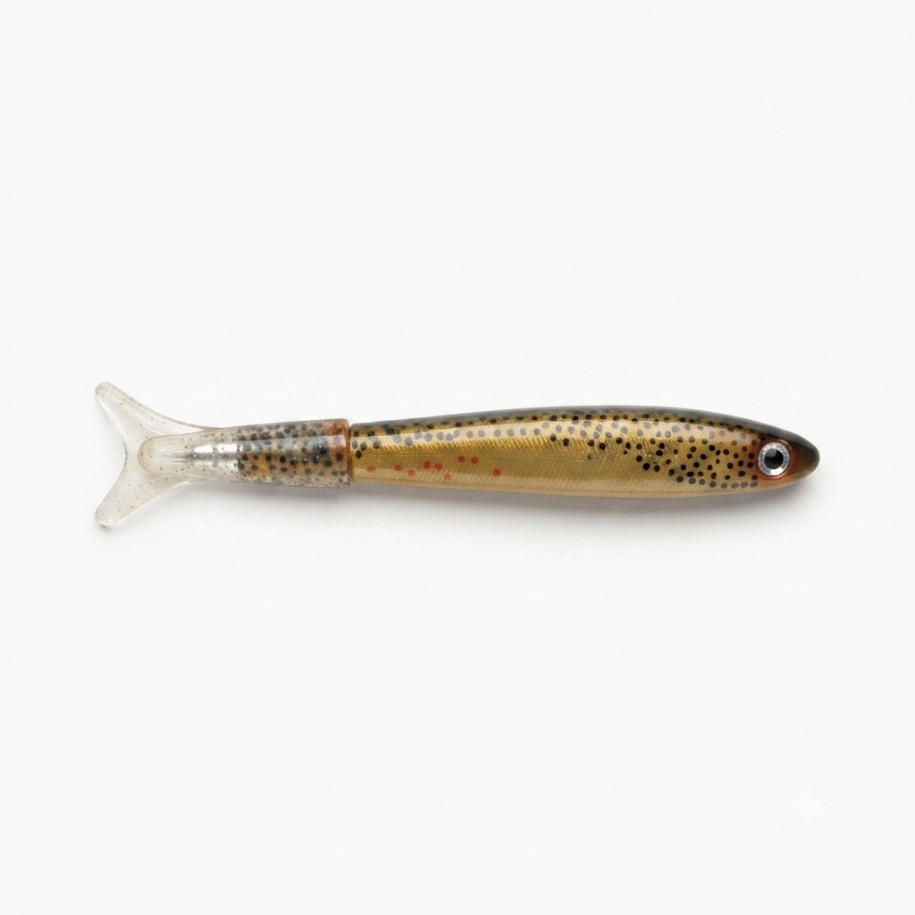Xenox Novelty Brown Trout Fish Ballpoint Pen Fishing Lure Design Collectible