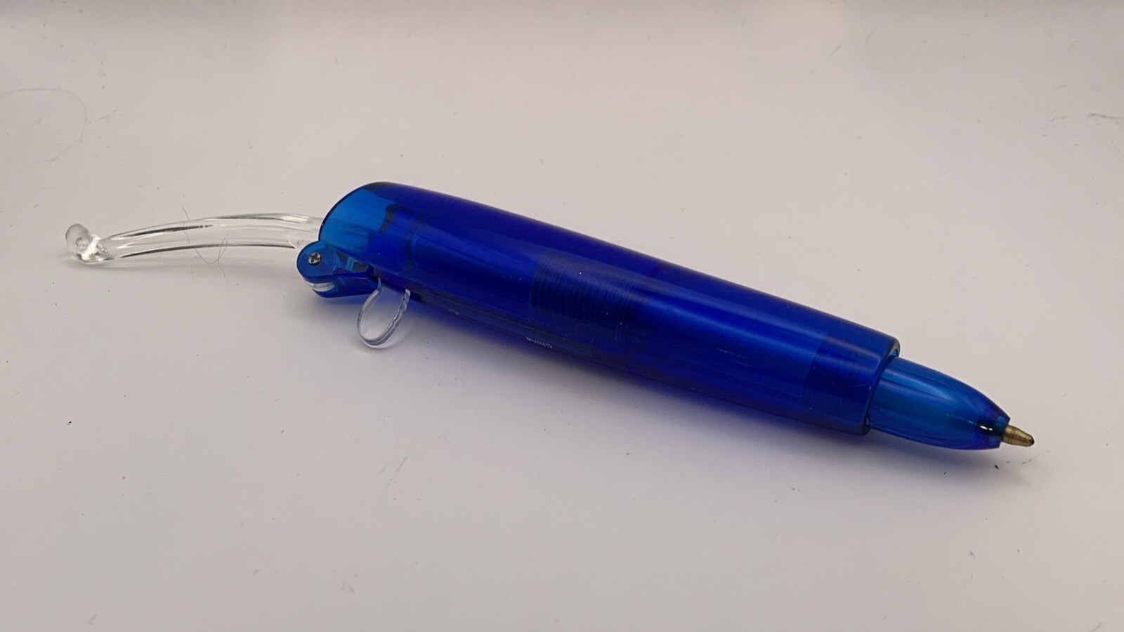 United States Capital Logo Retractable Ink Pen Folding Clip