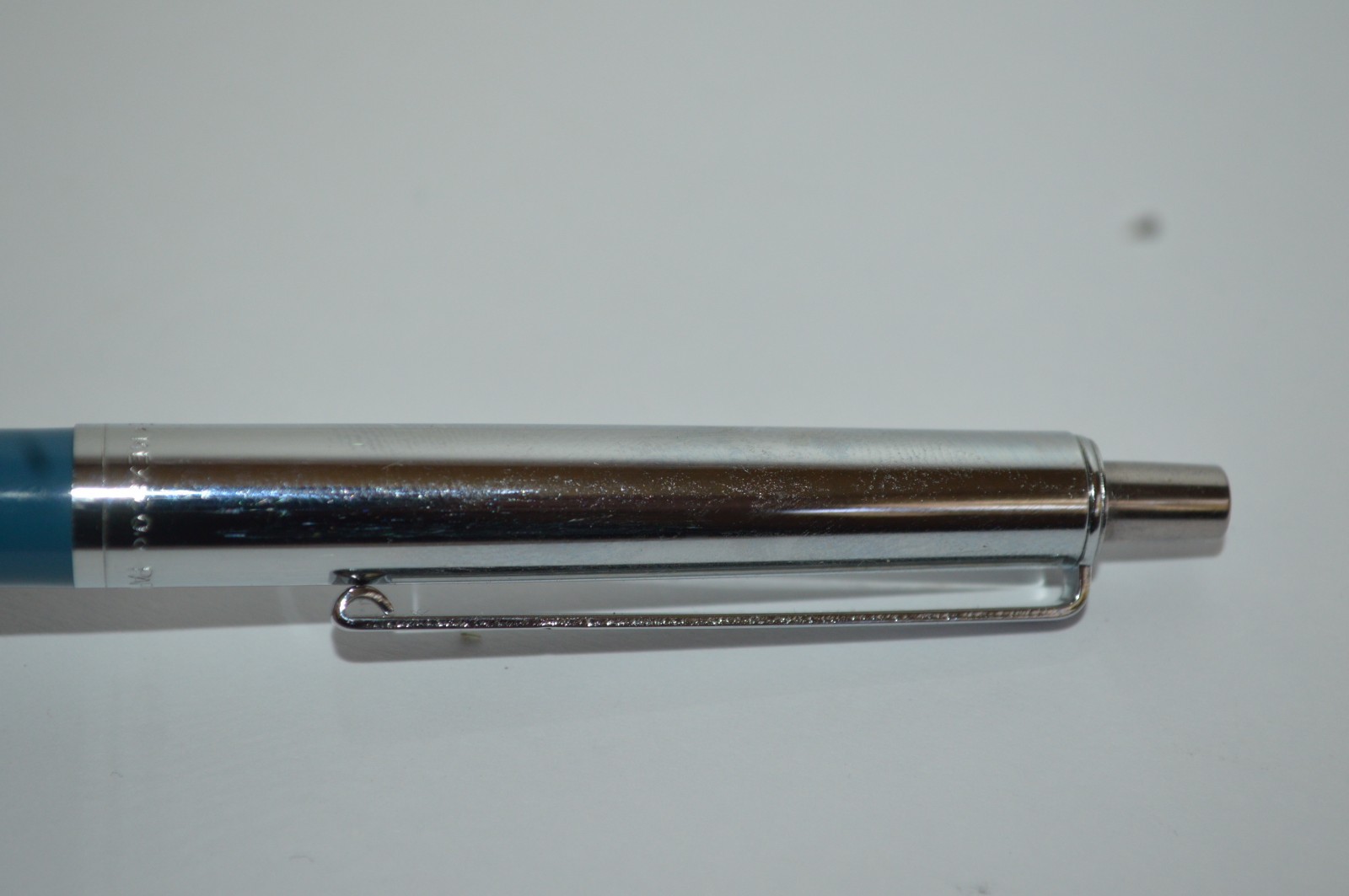 PAPER MATE Profile #2 Regular Grip Ball Pen Dark Blue Barrel Made In Mexico 1990