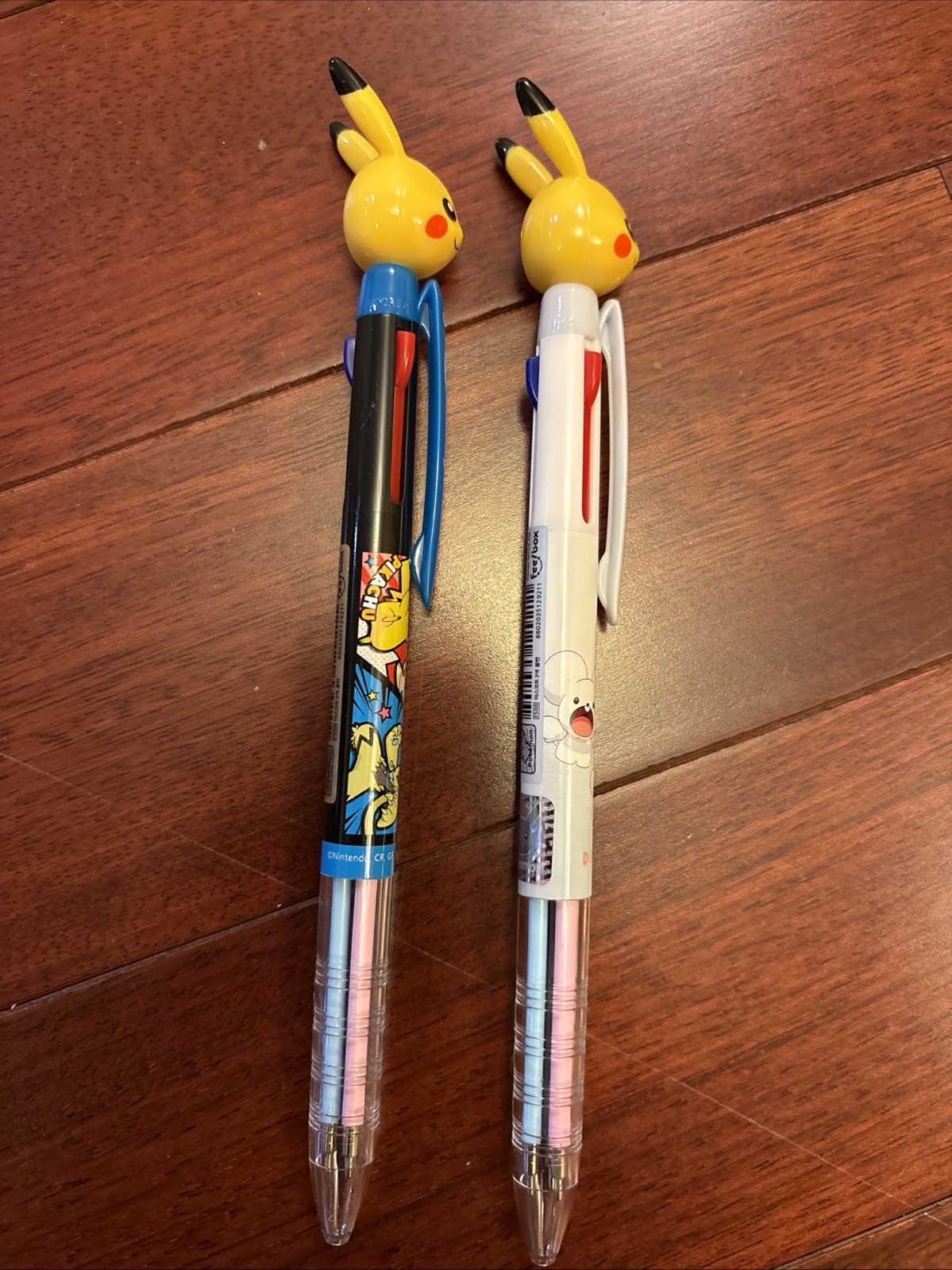 1 Pcs – Pikachu Black/Blue/Red Multicolor 3Ball 0.7mm Ink Pen Pokemon Stationery