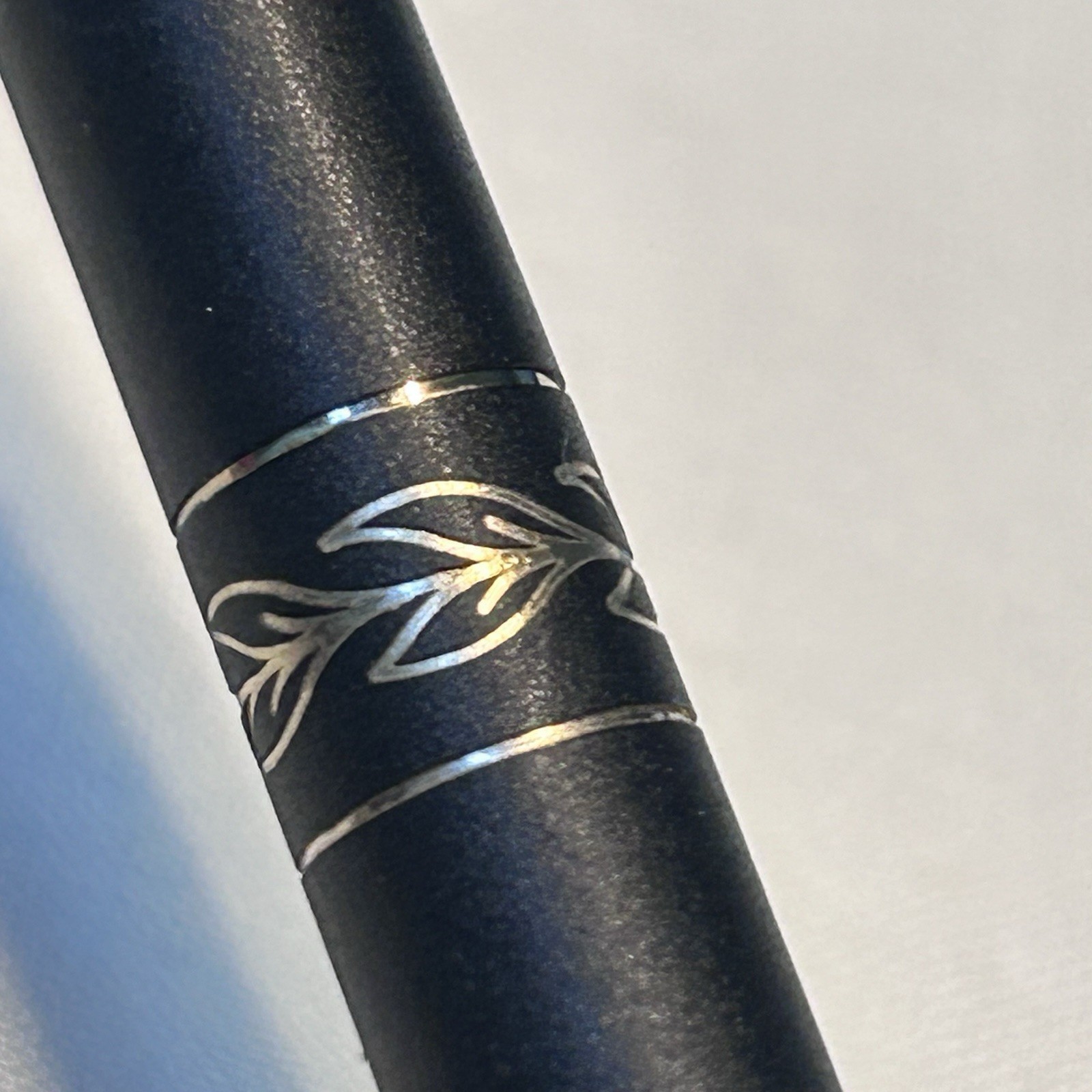 Vintage Cross Classic Century Ballpoint Pen Ladies Matte Black & Gold Trim, USA