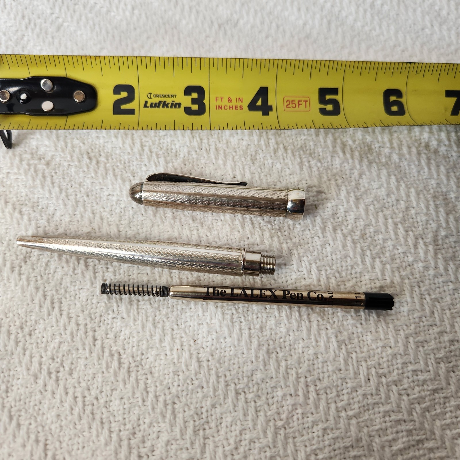 LaLex 1938 ITALY Ballpoint Pen Sterling 925 Vintage