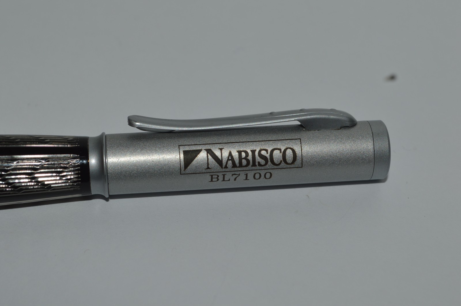 NABISCO BL7100 Gel Ballpoint Pen Promotional Salesman’s Sample New Old STock