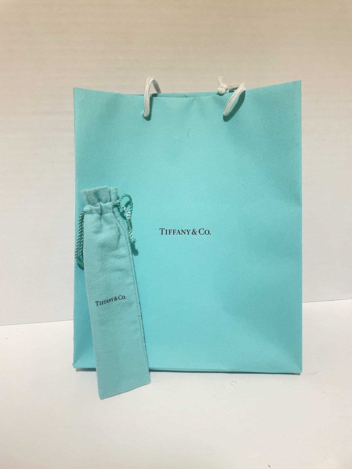 Tiffany & Co. Sterling Silver925 Pen W/ T Clip, Soft Case, Box & Gift Bag