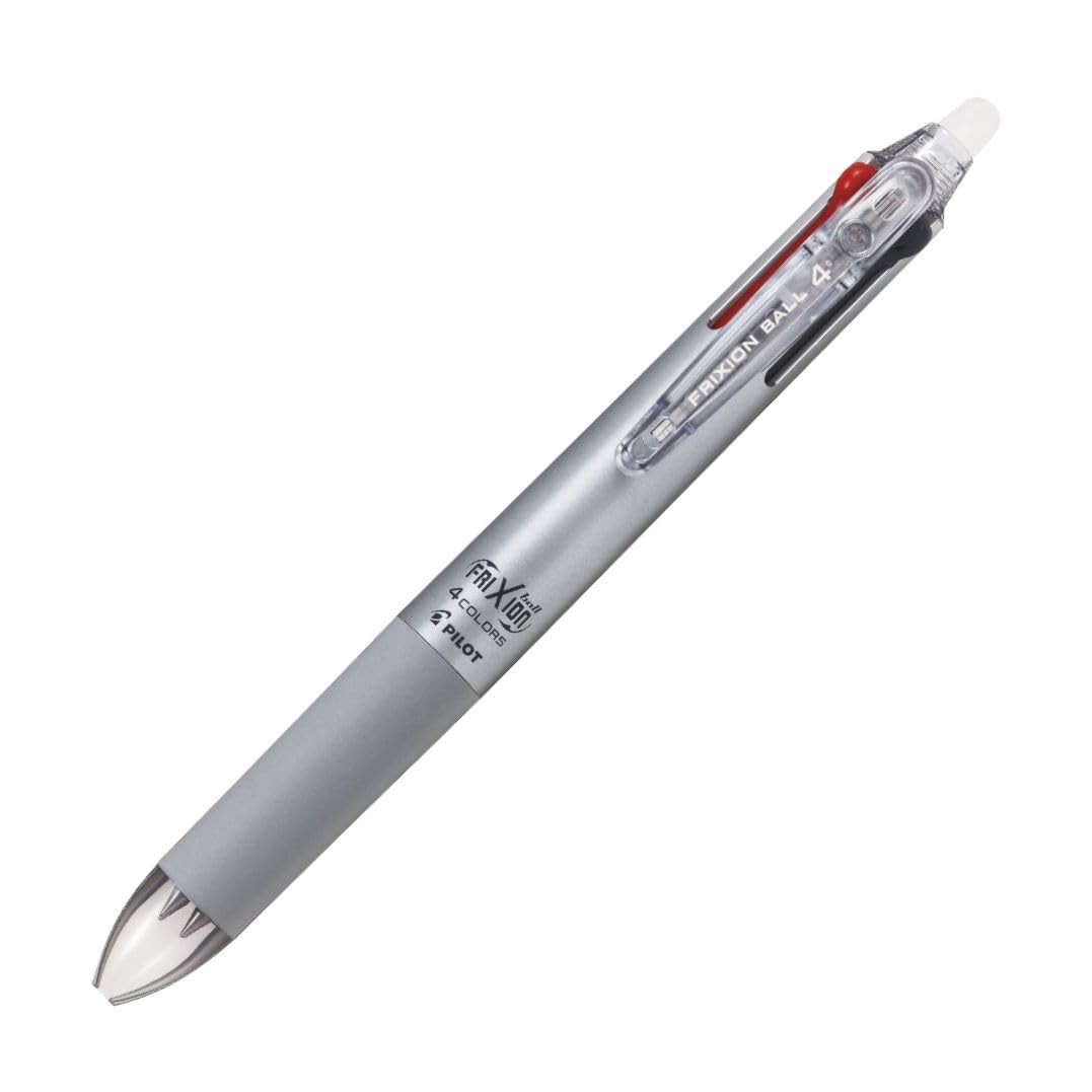 Erasable Ballpoint Pen 0.38Mm Four Colors Black Red Blue Green Pack Of 1
