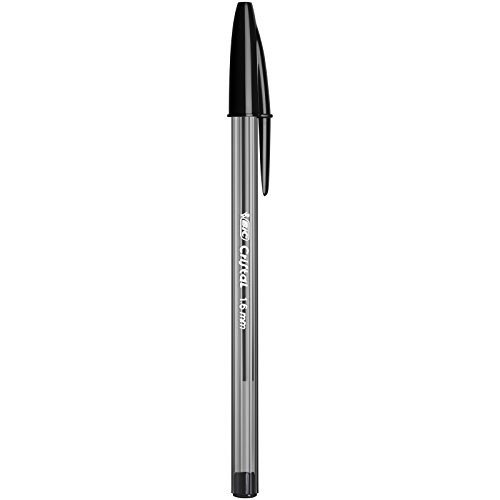 Cristal Xtra Bold Ballpoint Pen, Bold Point (1.6mm) For Vivid 24 Count Black